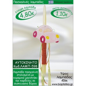 ΑΥΤΟΚΙΝΗΤΟ ΠΑΣΧΑΛΙΝΕΣ ΛΑΜΠΑΔΕΣ ΓΙΑ ΝΟΝΟ & ΔΩΡΟ ΟΙΚΟΝΟΜΙΚΕΣ ΛΑΜΠ-598